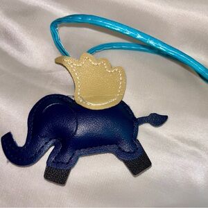 New Winged Blue Elephant BAG CHARM